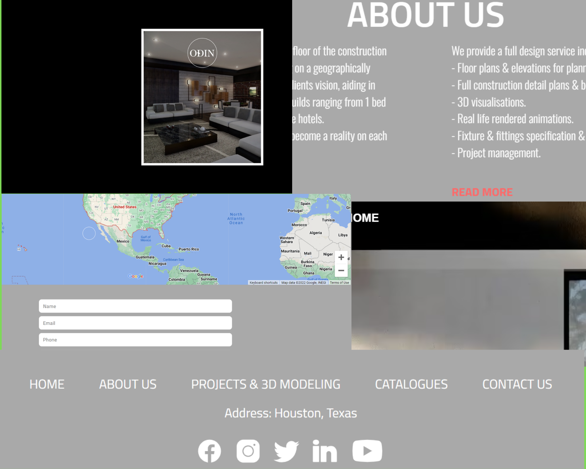 Architechtural Website
